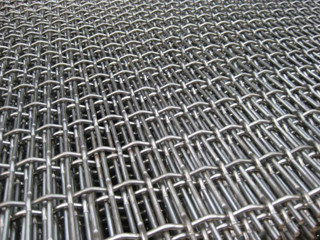 14 Mesh Mine Construction Lock Crimp Wire Mesh Strong And Durable Iron