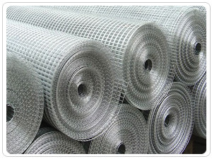 Anticorrosive 3/4 Inch Welded Wire Mesh 0,5-1,8 m lebar Mesin Hot Dip Galvanis
